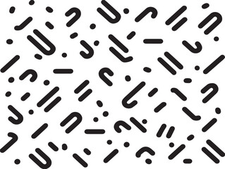 Festive Confetti Vector Icon with Sleek Minimalist Line Art