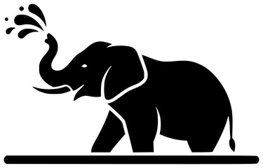 Obraz premium Elephant walking alone and playing with friends running in the wild drinking from a river eating leaves from a tree sleeping in a shady spot roaming in the savannah interacting with a bird taking 