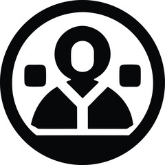 Assistance vector icon.