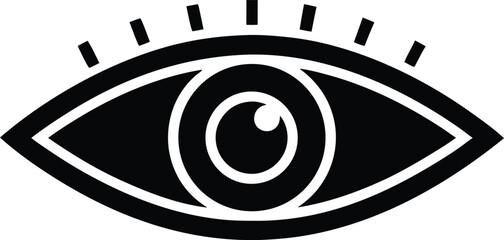 blindness vector icon.
