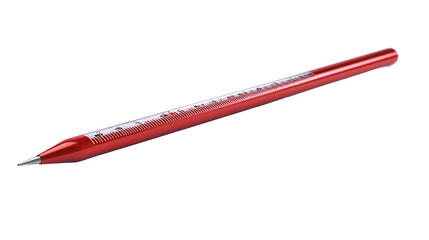 Red Thermometer Scale