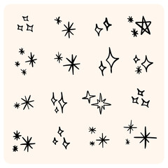 Bold Hand-Drawn Outline Arrows and Curvy Pointers Collection