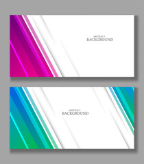 Naklejka premium creative and modern abstract digital colorful layers decorative white covers design,backgrounds and business cards element vector illustration.
