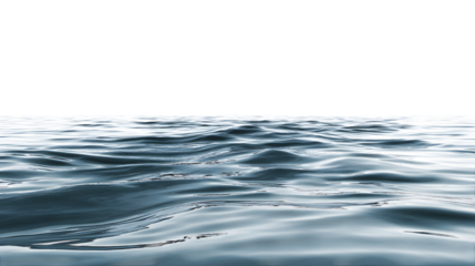 Gentle waves moving across a calm lake