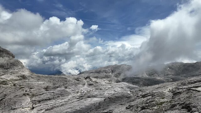 Cima Rosetta - Italy - Timelapse