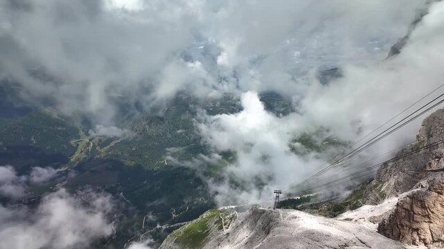 Cima Rosetta - Italy - Timelapse