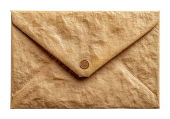 Delivering important documents brown envelope office professionalism isolated on transparent background
