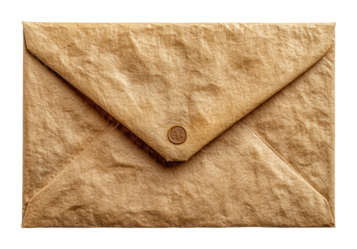 Delivering important documents brown envelope office professionalism isolated on transparent background
