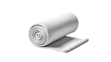 Rolled Fabric: A seamless fabric, carefully rolled and awaiting its purpose, its pristine surface and classic shape creating an ode to simple elegance.