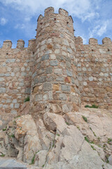Walls of Avila, completed between the 11th and 14th centuries, Spain