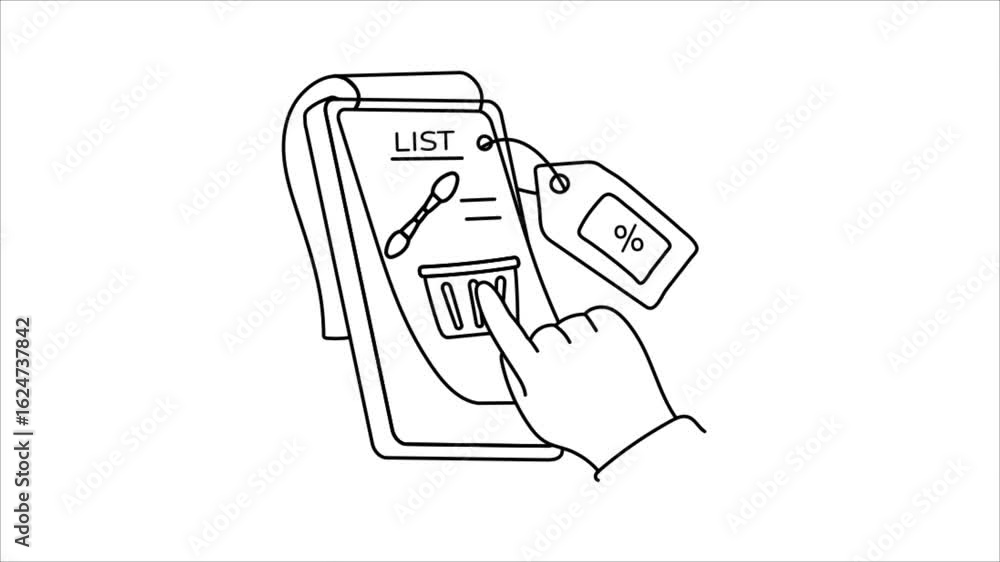 Poster add to cart animation mp4 file