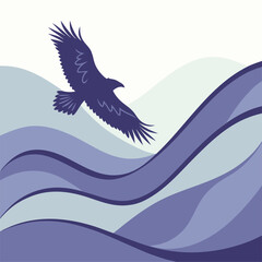 vector illustration of a whale