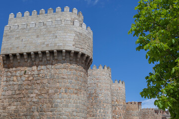 Walls of Avila, completed between the 11th and 14th centuries, Spain
