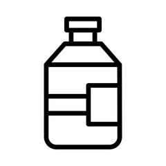 Water Flask line icon