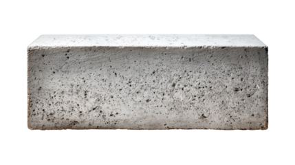 Concrete Block: This image presents a detailed and textured concrete block. The rough surface and neutral tones give it a modern and minimalist appearance.