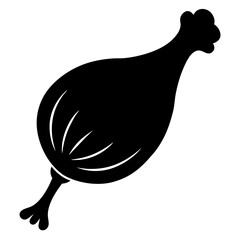vector illustration of a chicken
