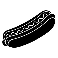hot dog illustration