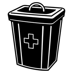 trash can isolated