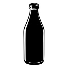 empty beer bottle