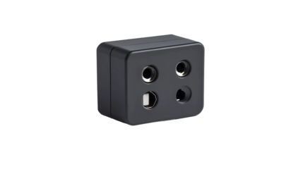 Sleek Two Pin Wall Socket