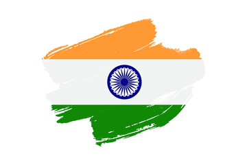 india flag map