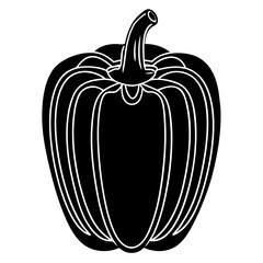 vector illustration of a tomato