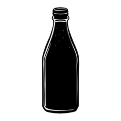 empty beer bottle