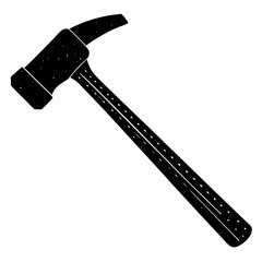 hammer isolated on white