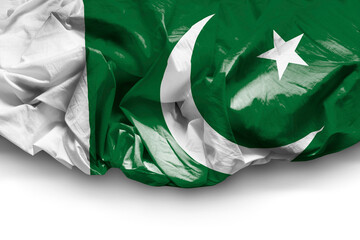 waving flag of Pakistan