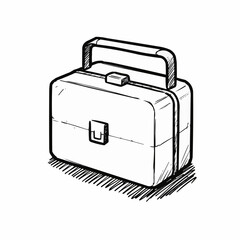 Lunchbox icon representing items needed by a schoolchild  