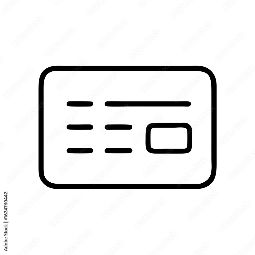 Poster vector graphic of a business card template for design and branding identity with contact information