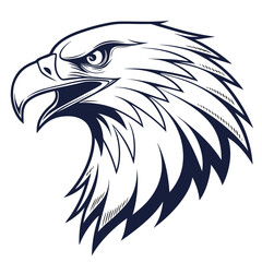eagle head vector