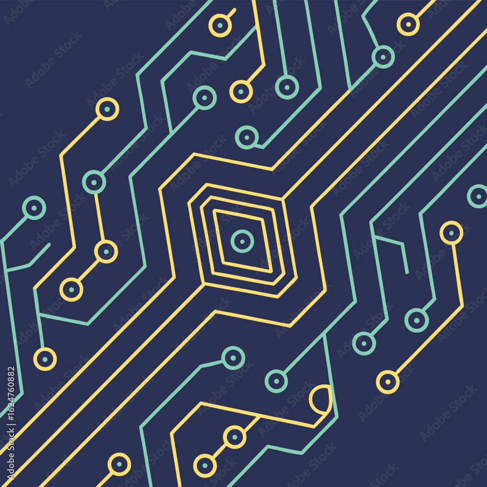 Poster a versatile and seamless vector background design featuring interconnected abstract geometric shapes