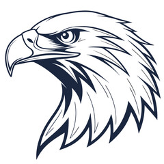 eagle head vector