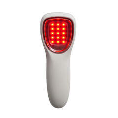 Handheld red light therapy device for skincare