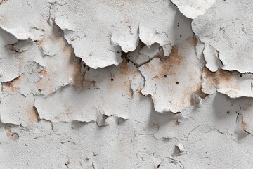 Fototapeta premium Peeling paint on a wall. A textured surface