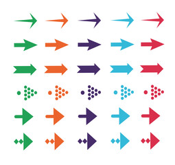 arrow icon vector illustration