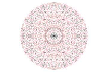 Mandala Design with Beautiful Work