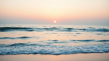 Obraz premium Sunset Over the Ocean