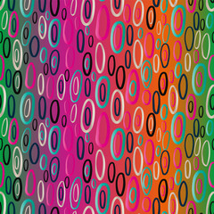 seamless abstract ombre pattern colorful ovals background modern contemporary design for web digital art textile fashion and creative projects