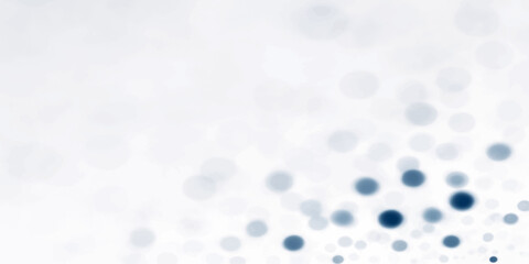 Abstract blue background with bubbles light water texture and bright bokeh pattern wallpaper design vector winter sparkle