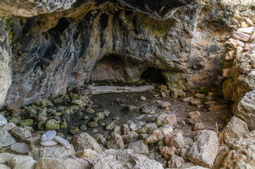 Cave of Hades – Mythical Gates to the Underworld at Cape Tainaron, Mani, Greece