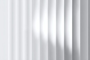 Obraz premium Abstract white pleated background with soft shadows