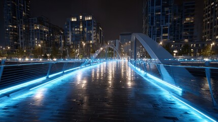 fountain at night