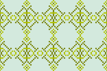 seamless pixel pattern, seamless pattern illustration.