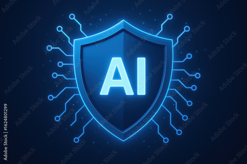 Poster ai technology in energy trading offers advanced protection and secure digital shield for efficient m