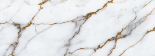 Luxurious white Carrara statuaries marble texture background. Calacatta glossy marble with golden streaks. Luxury White Gold Marble texture background vector. Luxurious floor marbling texture design.