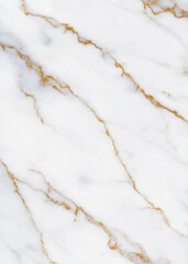 Luxurious white Carrara statuaries marble texture background. Calacatta glossy marble with golden streaks. Luxury White Gold Marble texture background vector. Luxurious floor marbling texture design.