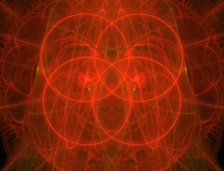 Imaginatory fractal abstract background Image