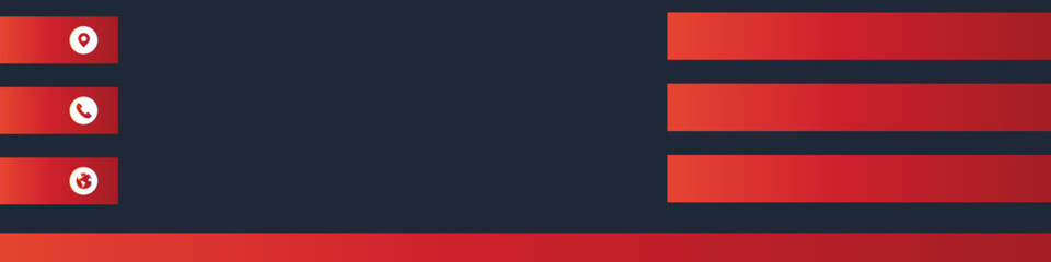 Abstract blue gradient banner with circles and data points, perfect for business and technology themes